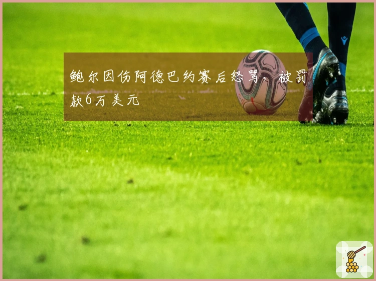 鲍尔因伤阿德巴约赛后怒骂，被罚款6万美元